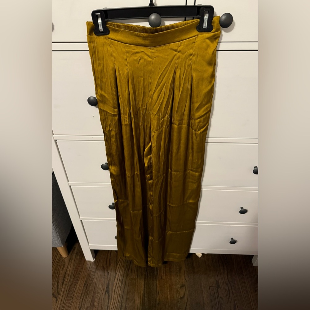 Wide leg palazzo pants
